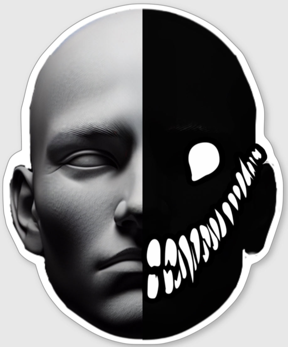 “Cold Stare” Sticker