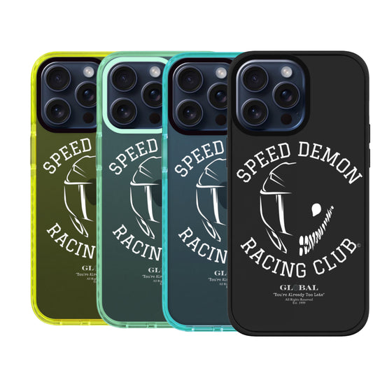 Speed Demon Racing Club (Impact) iPhone Case