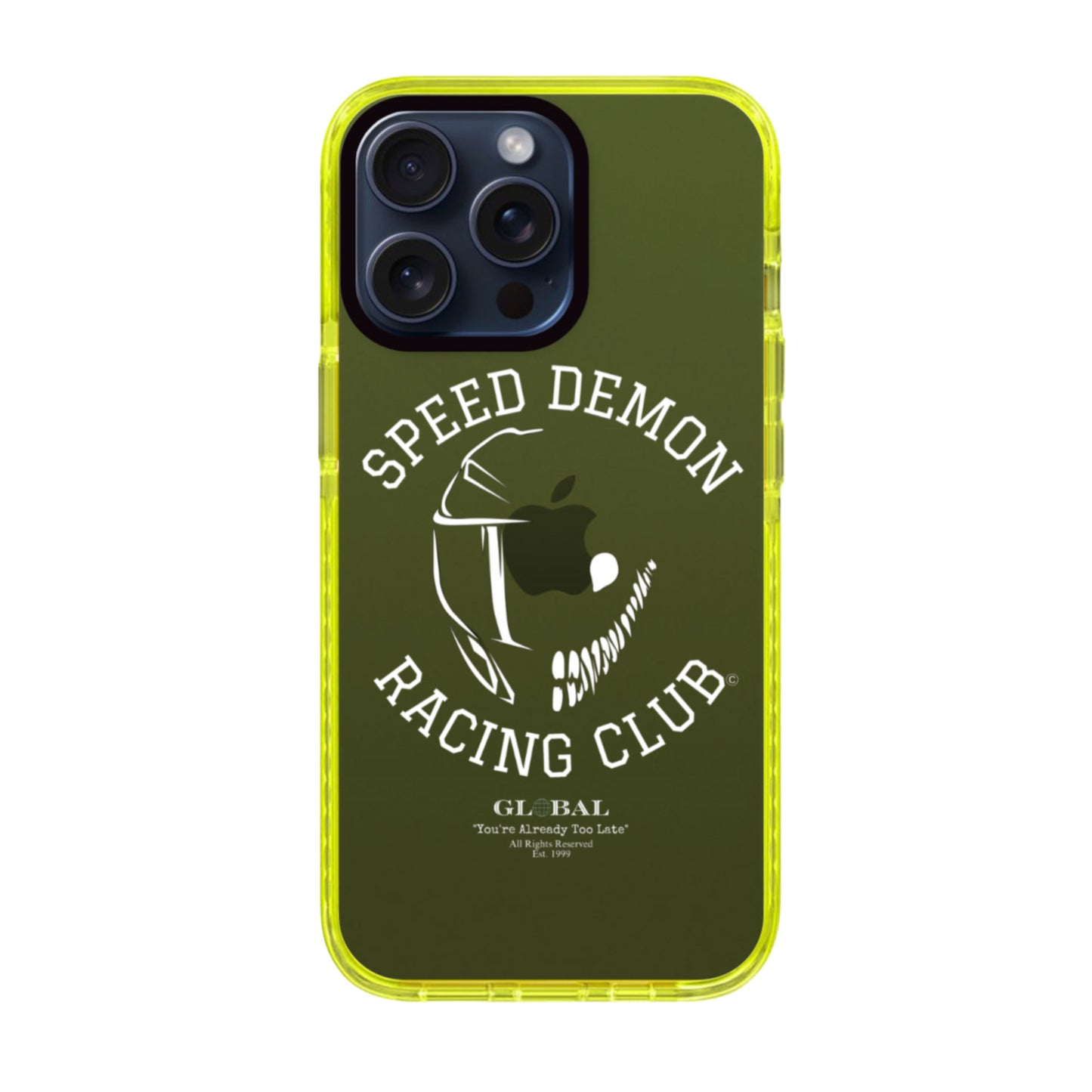 Speed Demon Racing Club (Impact) iPhone Case